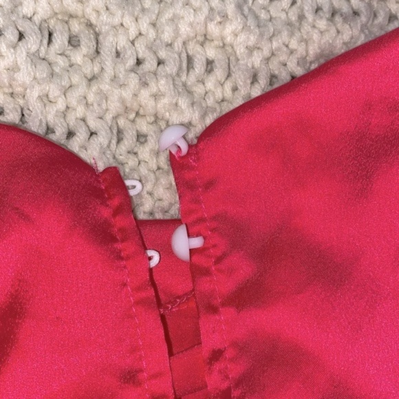 SHEIN pink silky top size large - Picture 4 of 6